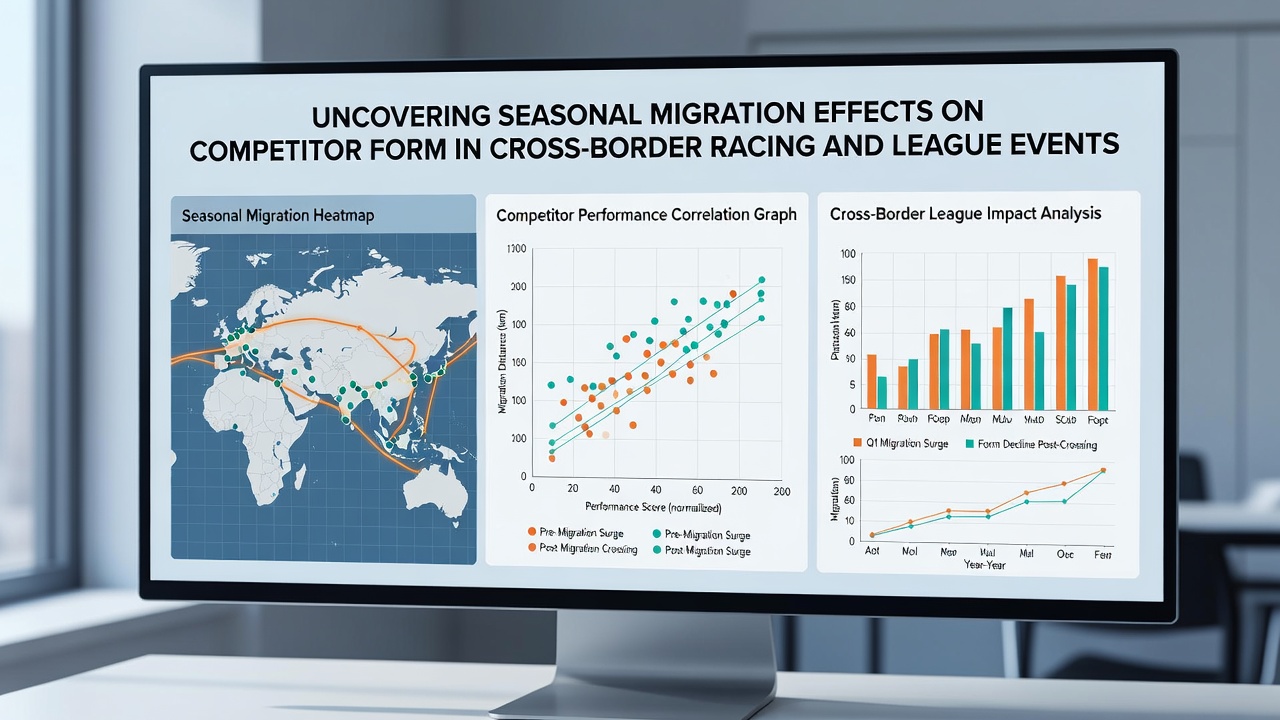Athletes adapting training routines after seasonal migration between racing venues